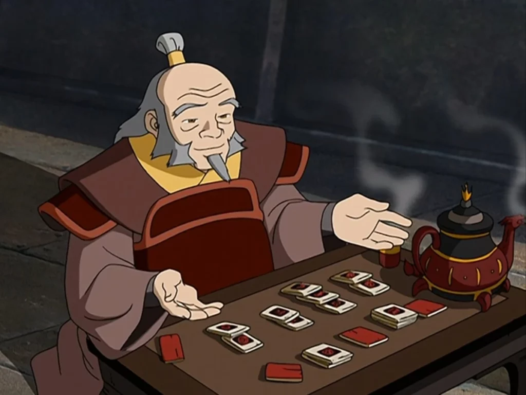 Uncle Iroh invites for a tea